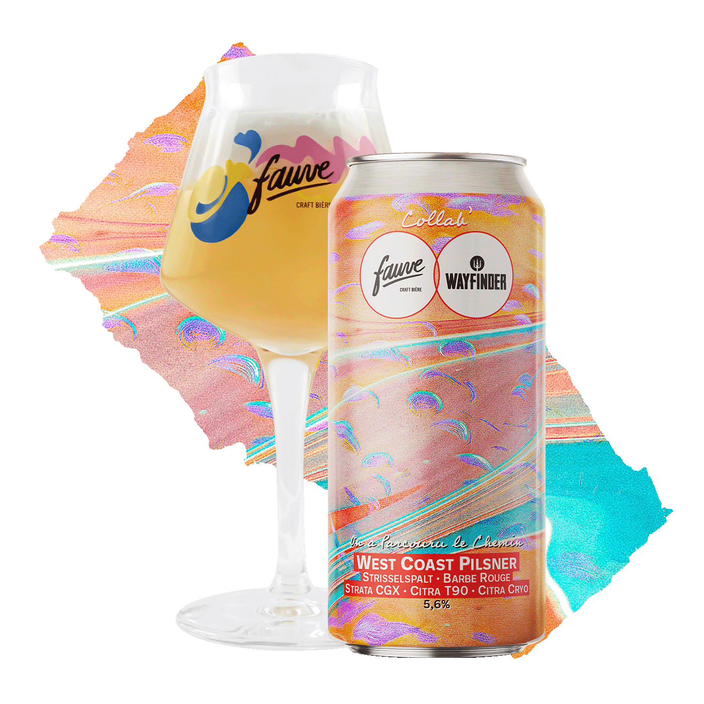 Fauve On a Parcouru le Chemin Pilsner øl boks 44cl West Coast