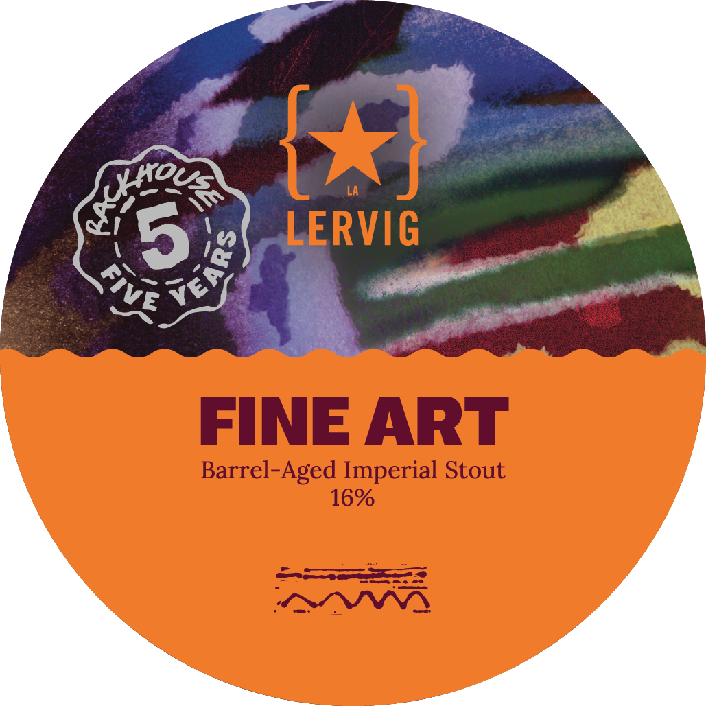 Lervig Fine Art IPA øl boks 330 ml humle