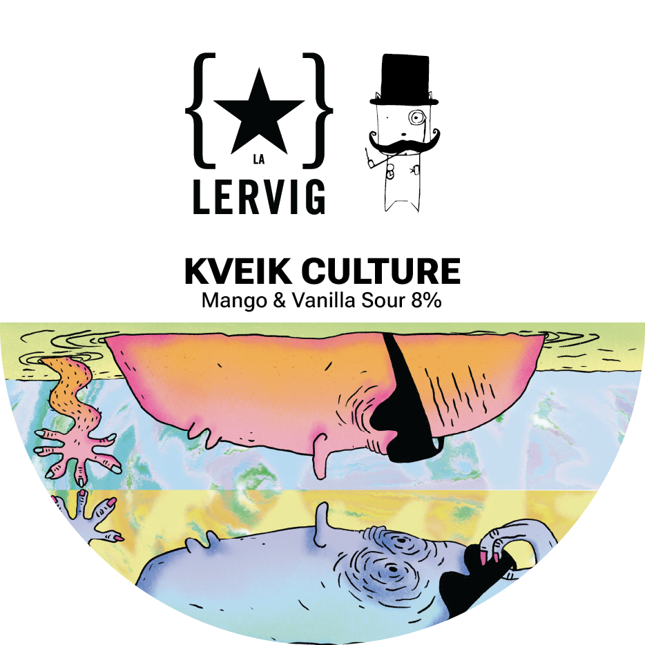 Lervig Kveik Culture Brewski øl boks frisk
