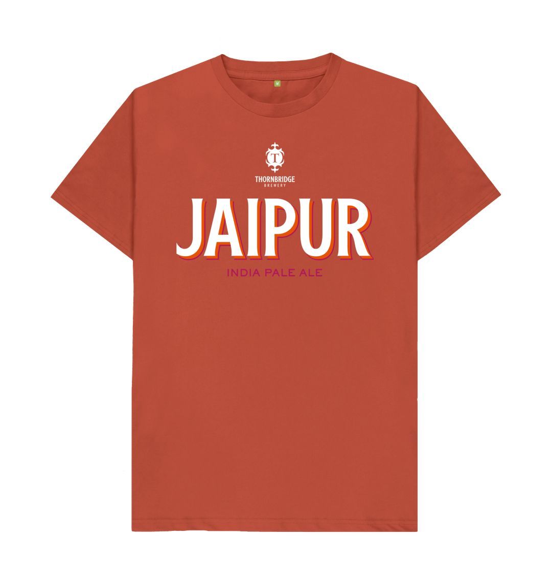 Thornbridge Jaipur t-skjorte Navy Blue økologisk
