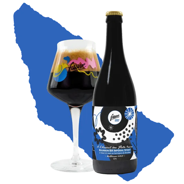 Fauve À LAssaut Flots imperial stout flaske 37,5cL 12%