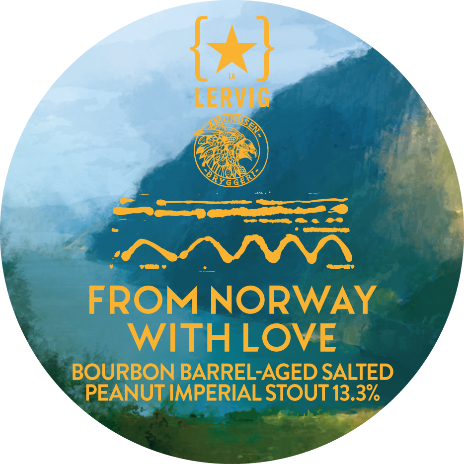Lervig From Norway with Love øl boks fruktig