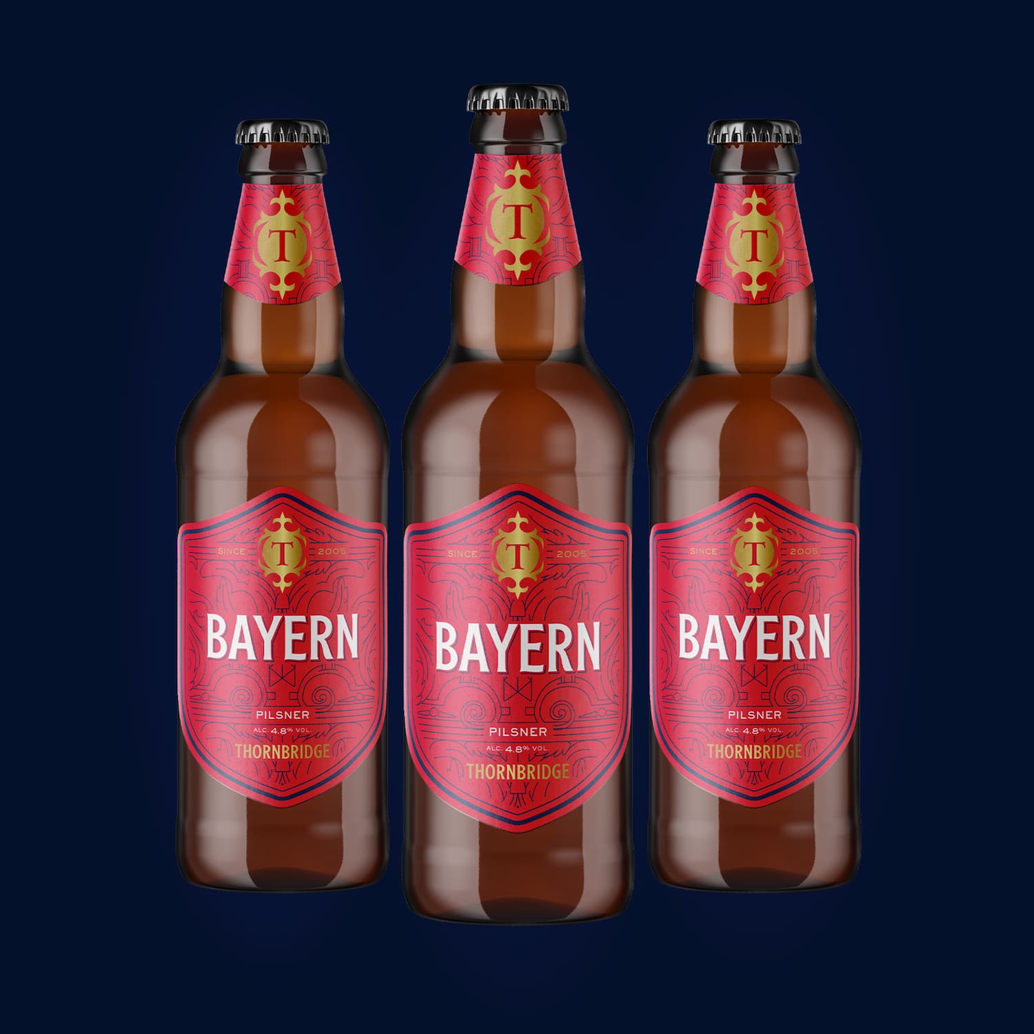 Thornbridge Bayern pilsner flaske enkeltflaske glutenfri