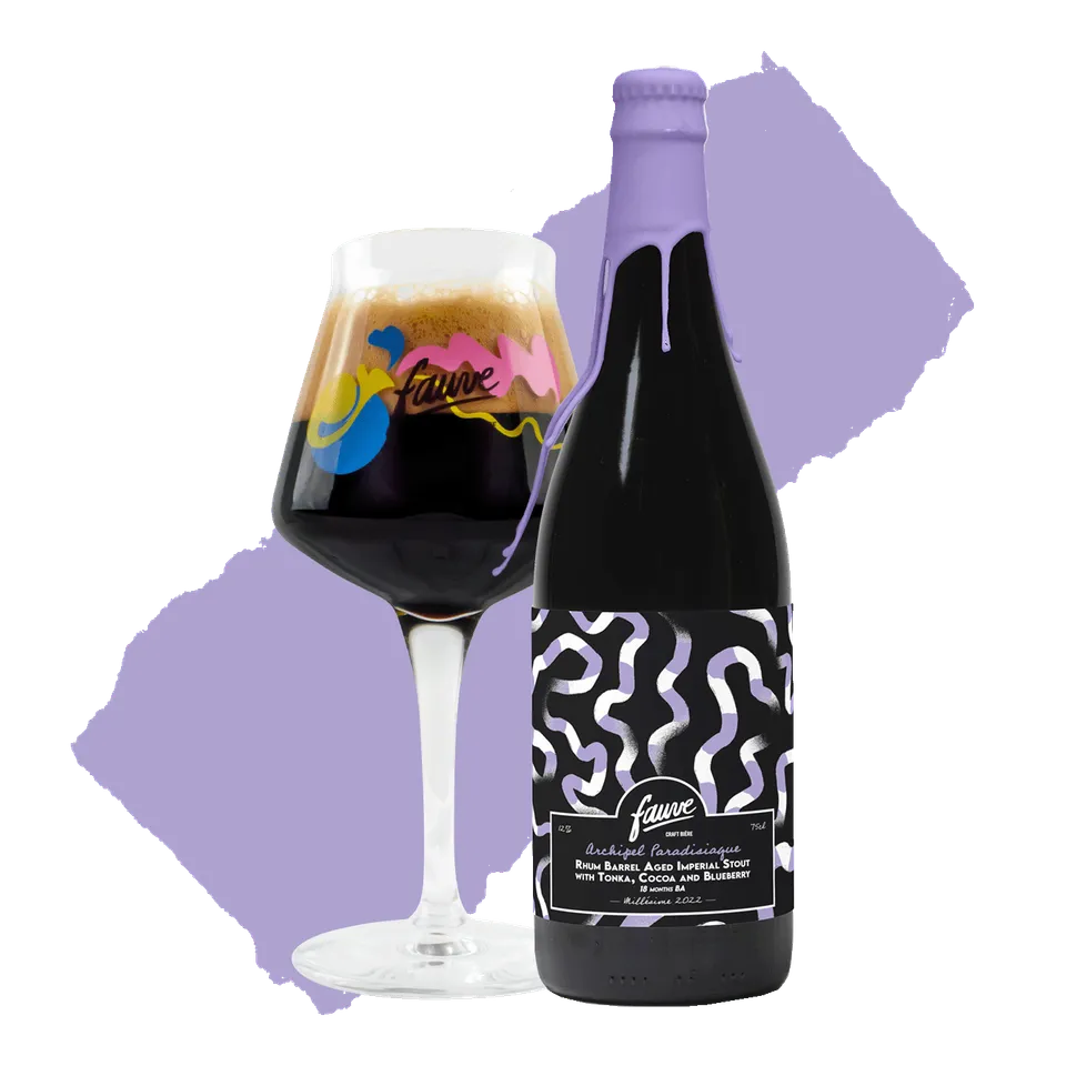 Fauve Archipel Paradisiaque imperial stout 37,5 cl fat