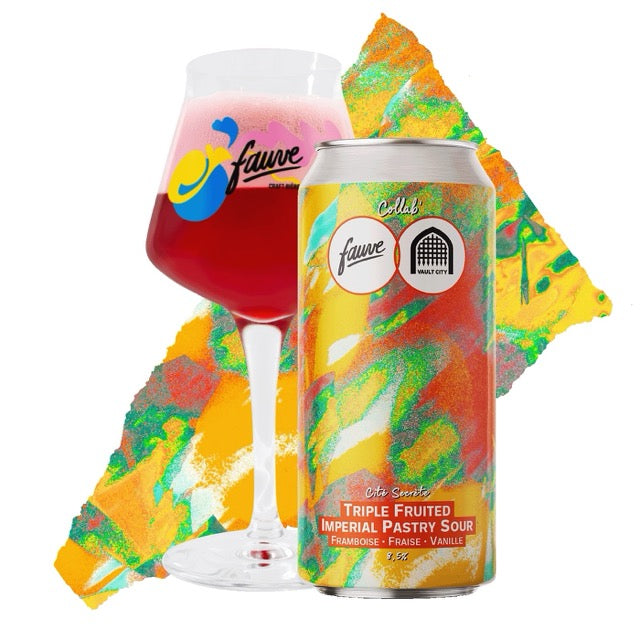 Fauve Cité Secrète sour 44cl bringebær