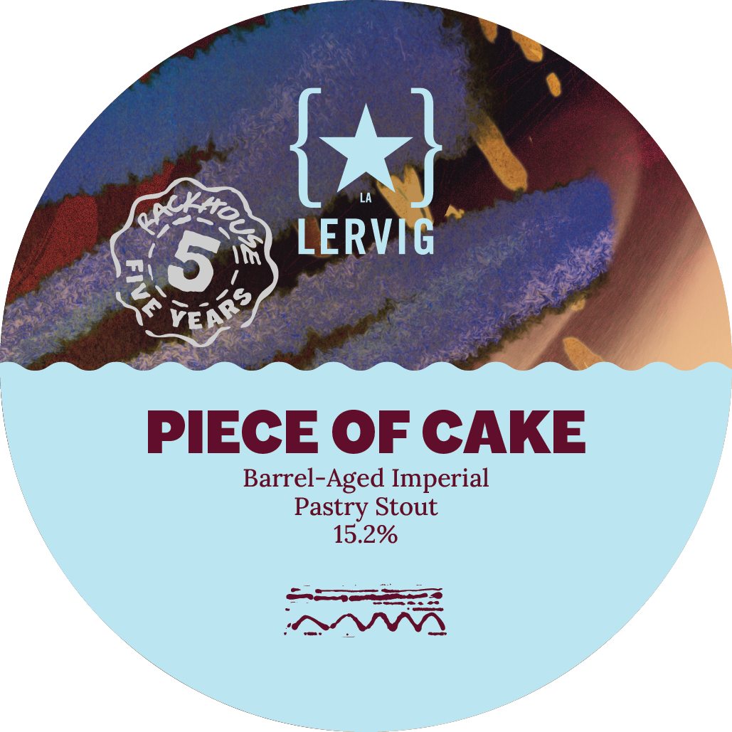 Lervig Piece of Cake imperial stout øl boks 33cl sjokolade