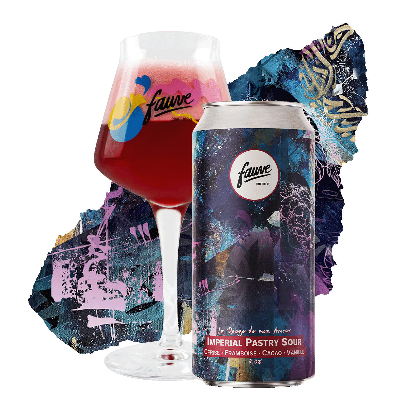 Fauve Le Rouge de mon Amour sour øl 44cl 8%