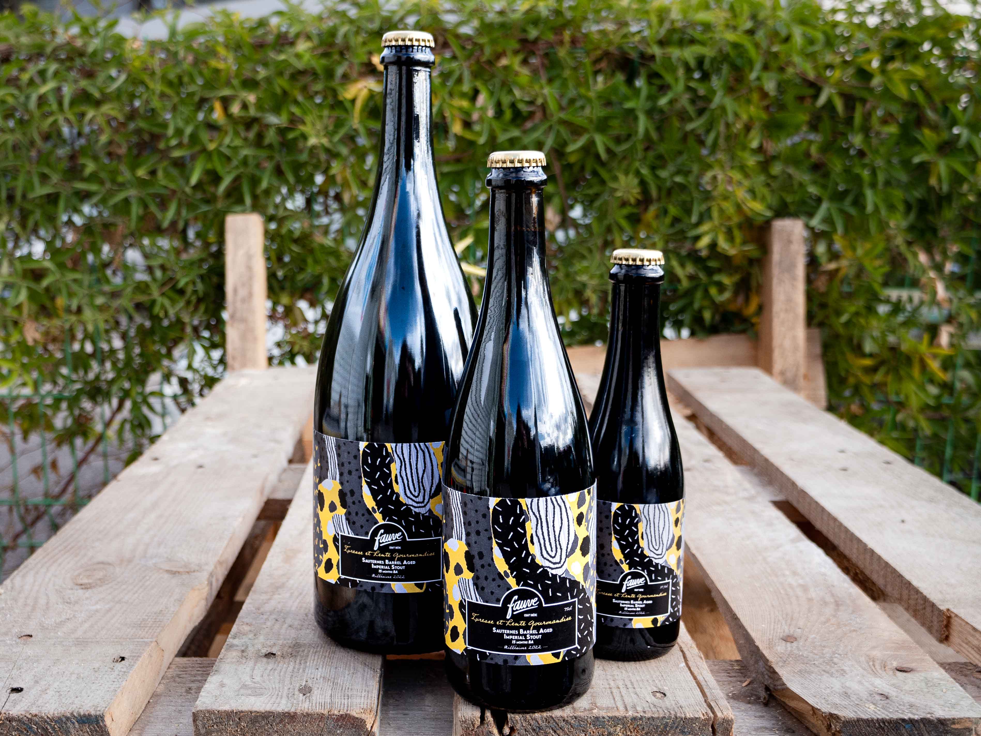Fauve Ivresse et Lente Gourmandise imperial stout 37,5 cl fatpreget