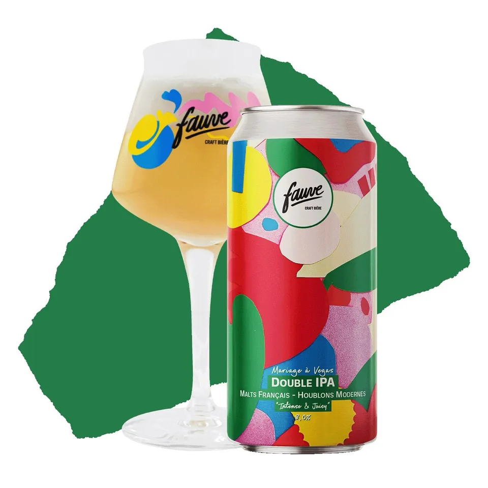 Fauve Mariage à Vegas Double NEIPA øl 44 cl 8 prosent