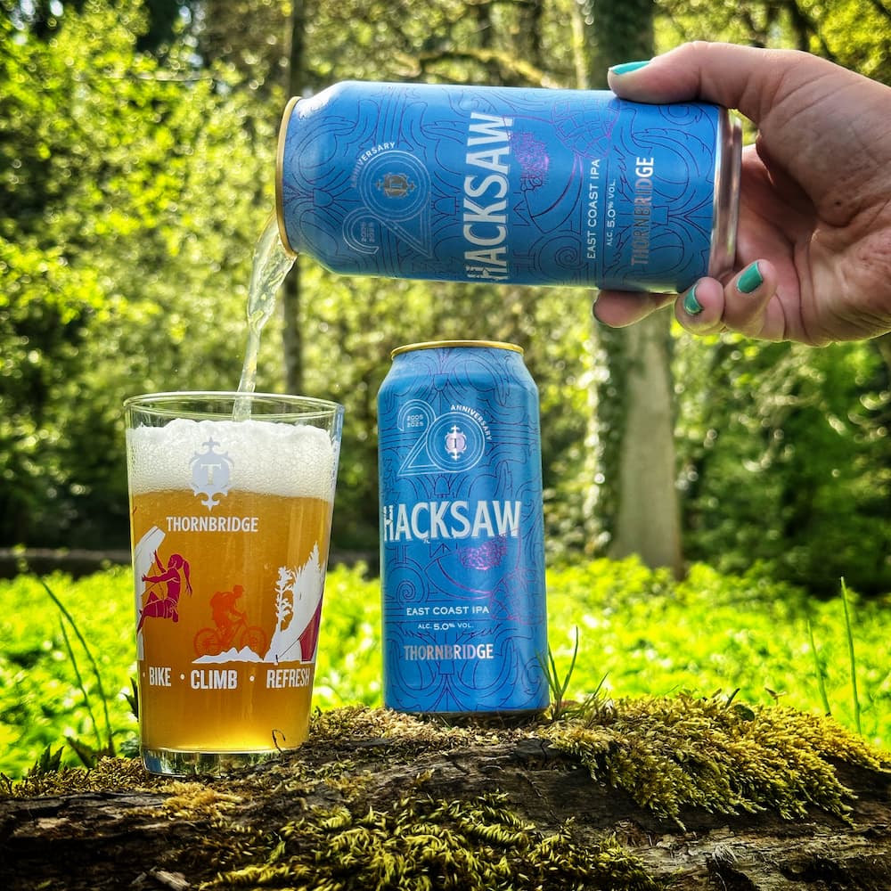 Thornbridge Hacksaw IPA ølboks 440ml pasjonsfrukt