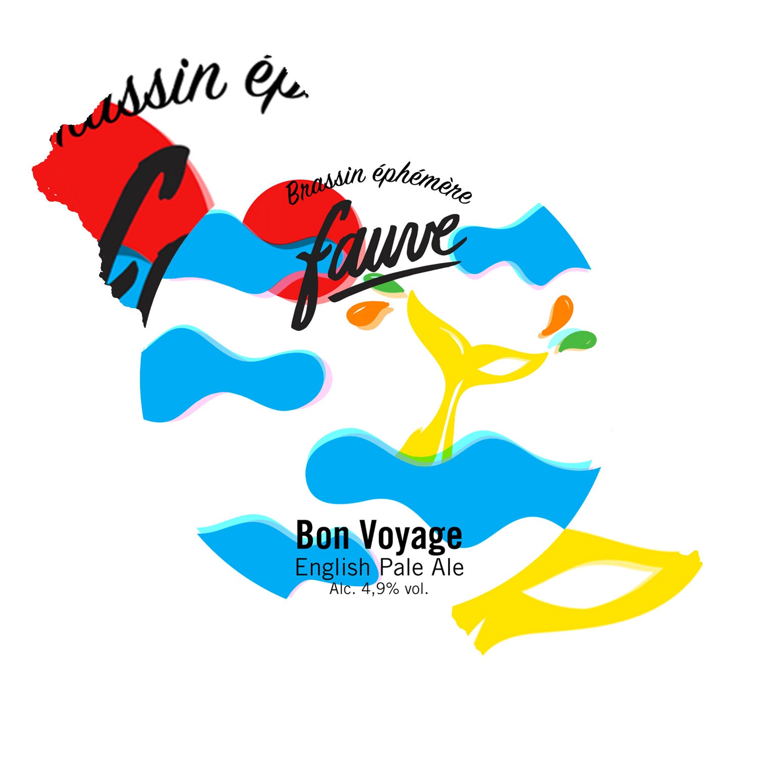 Fauve Bon Voyage English Pale Ale øl 4,9 prosent bitter