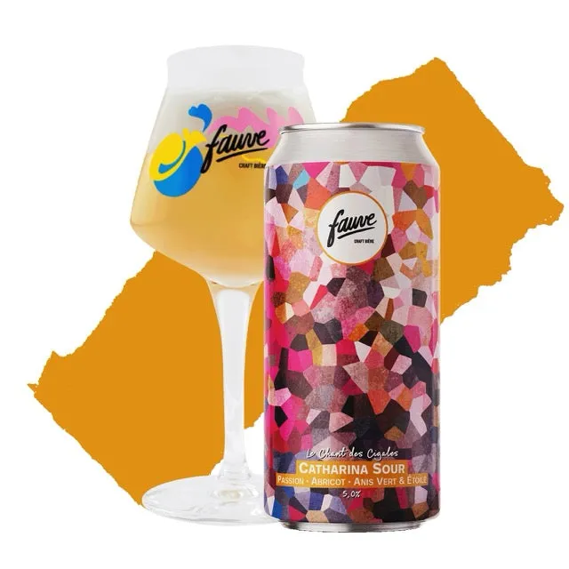 Fauve Le Chant des Cigales sour øl boks 44cL 5,0%
