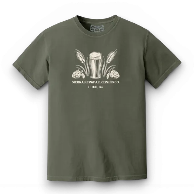 Sierra Nevada Field to Pint T-skjorte bomull unisex