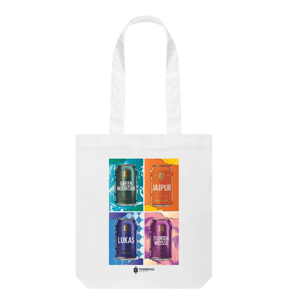 Thornbridge Tate Tote handlenett Natural økologisk