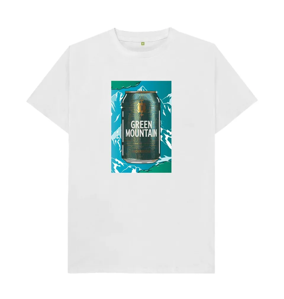 Thornbridge Green Mountain t-skjorte mosegrønn økologisk