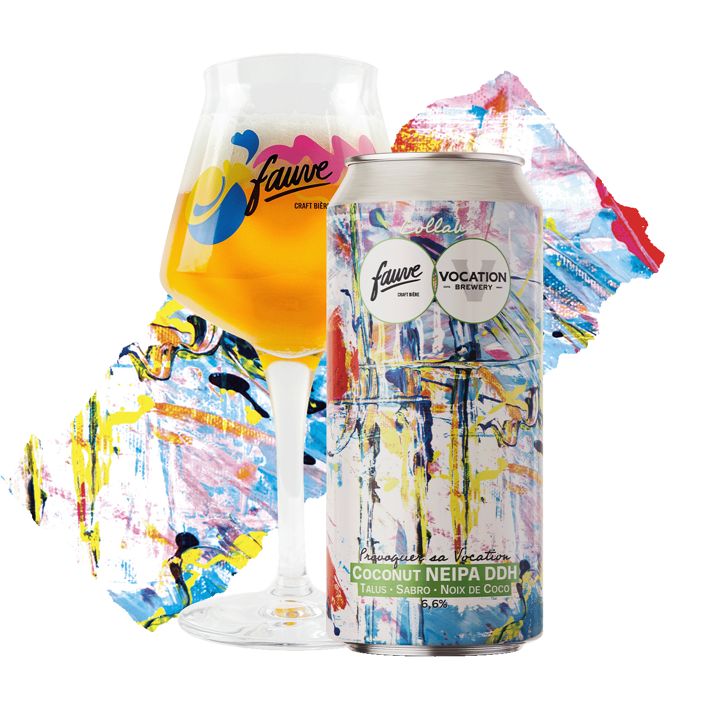 Fauve Provoquer sa Vocation NEIPA øl 44cL kokos