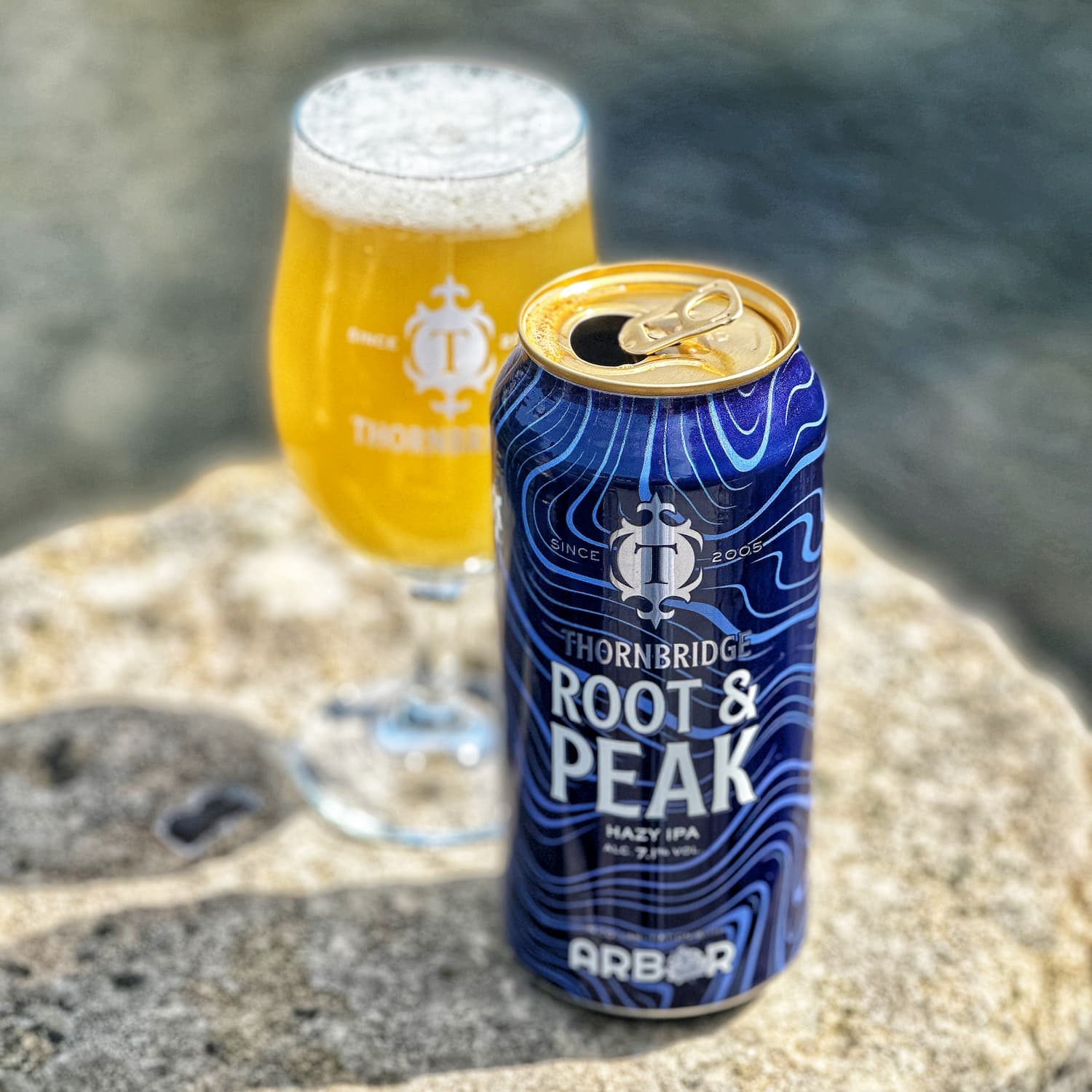 Thornbridge Root and Peak hazy IPA boks tropisk 7,1%