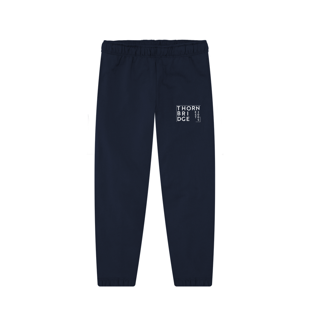Thornbridge Est 2005 joggebukse svart økologisk bomull
