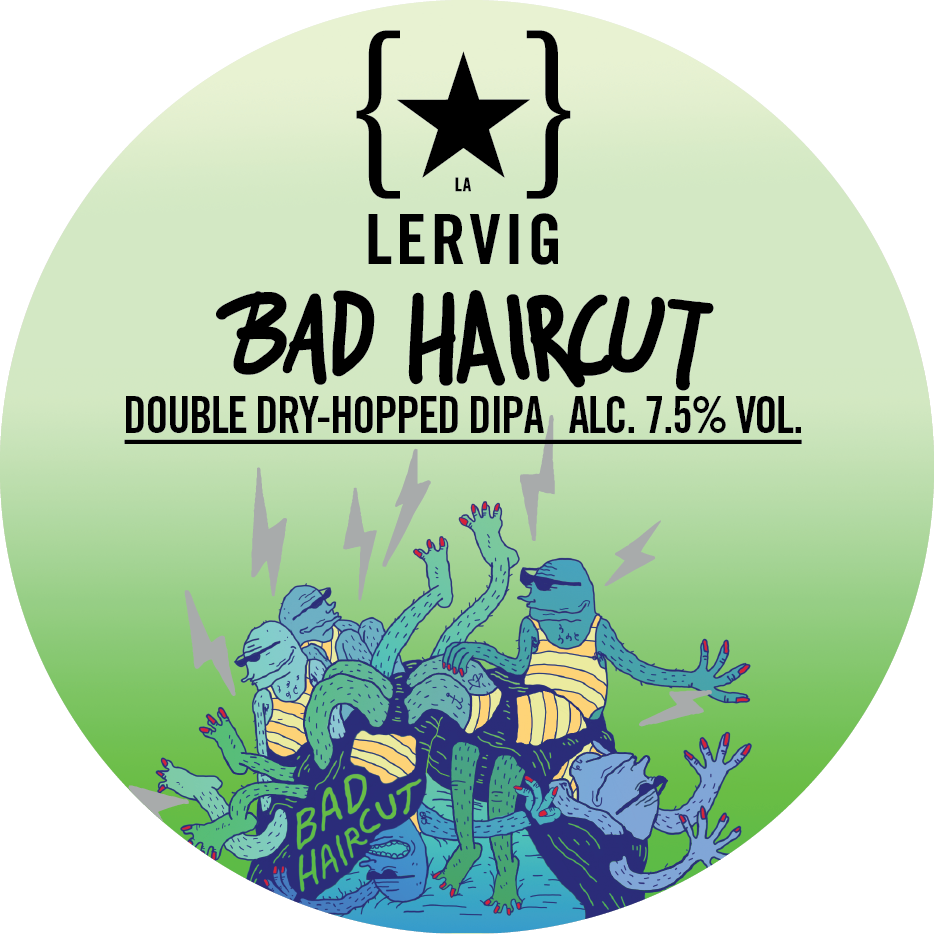 Lervig Bad Haircut IPA øl 33cl boks fruktig