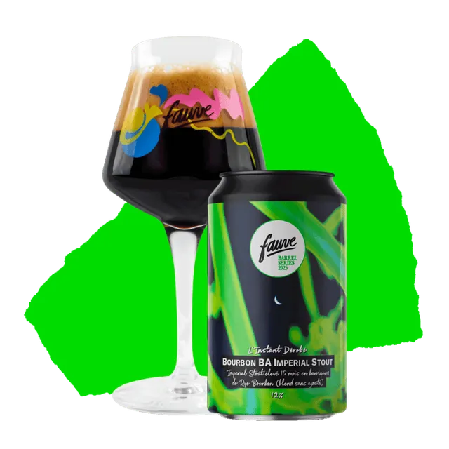 Fauve L'Instant Dérobé stout øl 33cL fatpreget