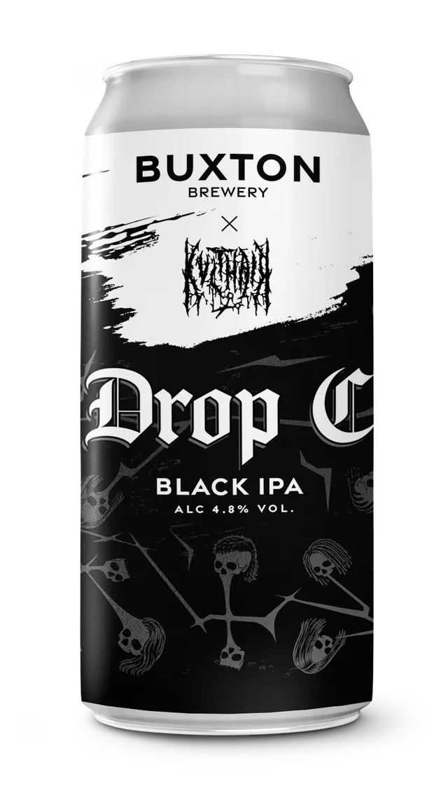 Buxton Drop C Black IPA øl mørk humlet