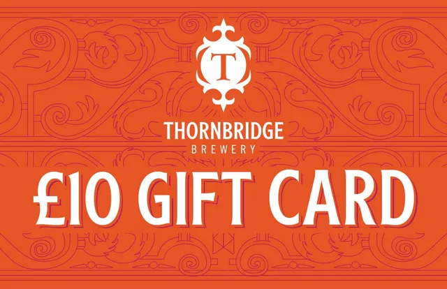 Thornbridge gavekort 10 pund gavekort på nett
