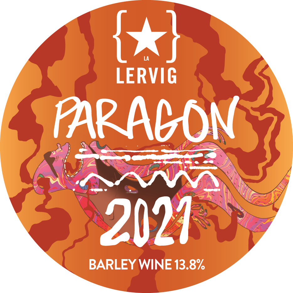 Lervig Paragon 2021 barleywine 33 cl fatpreget