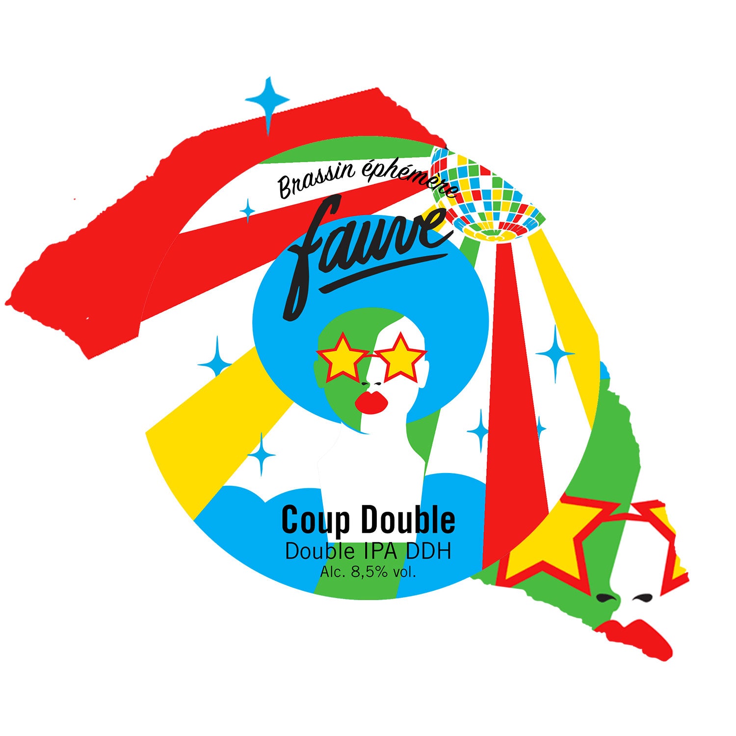 Fauve Coup Double double IPA 8,5% tropisk