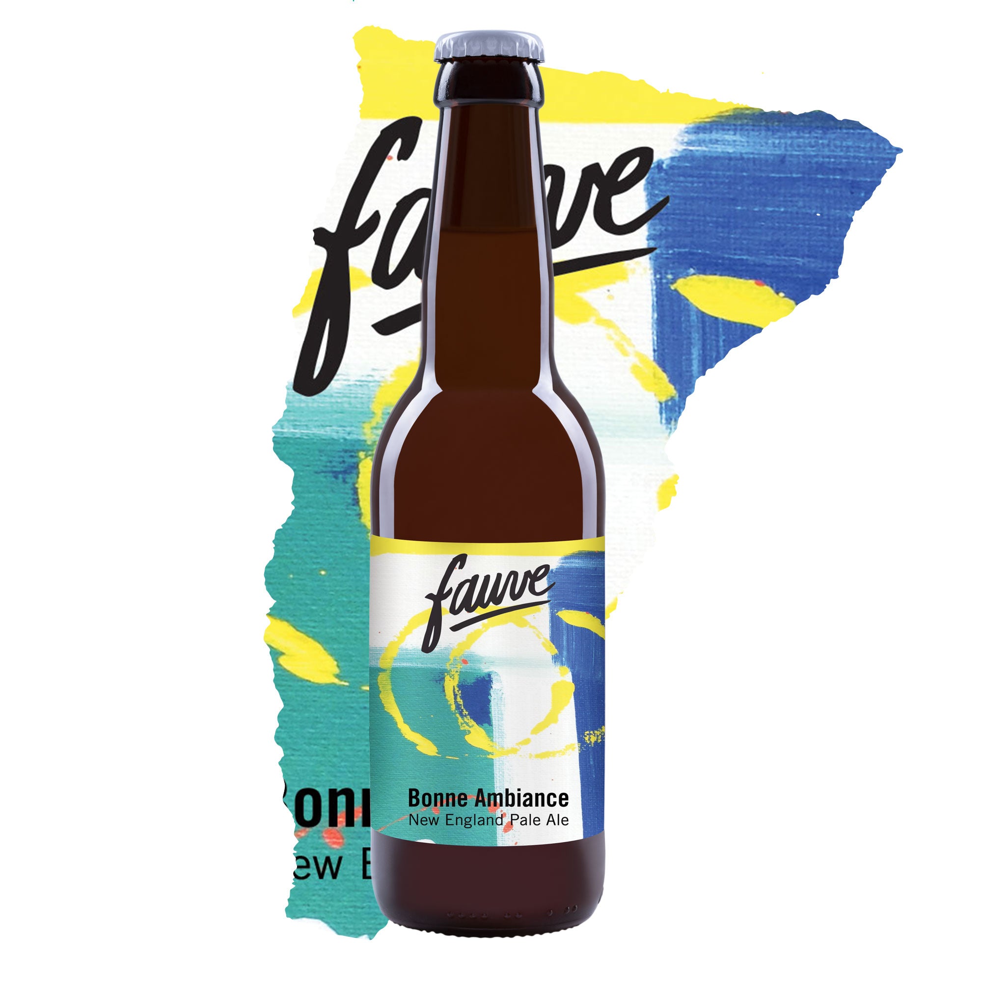 Fauve Bonne Ambiance Pale Ale øl flaske 33cL Mosaic