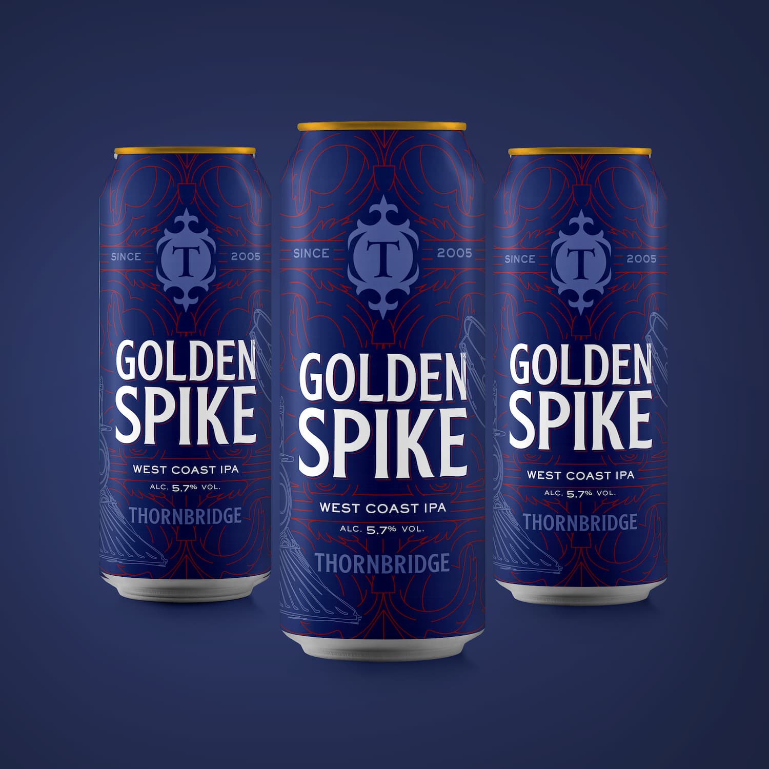 Thornbridge Golden Spike West Coast IPA boks 440ml 5,7%