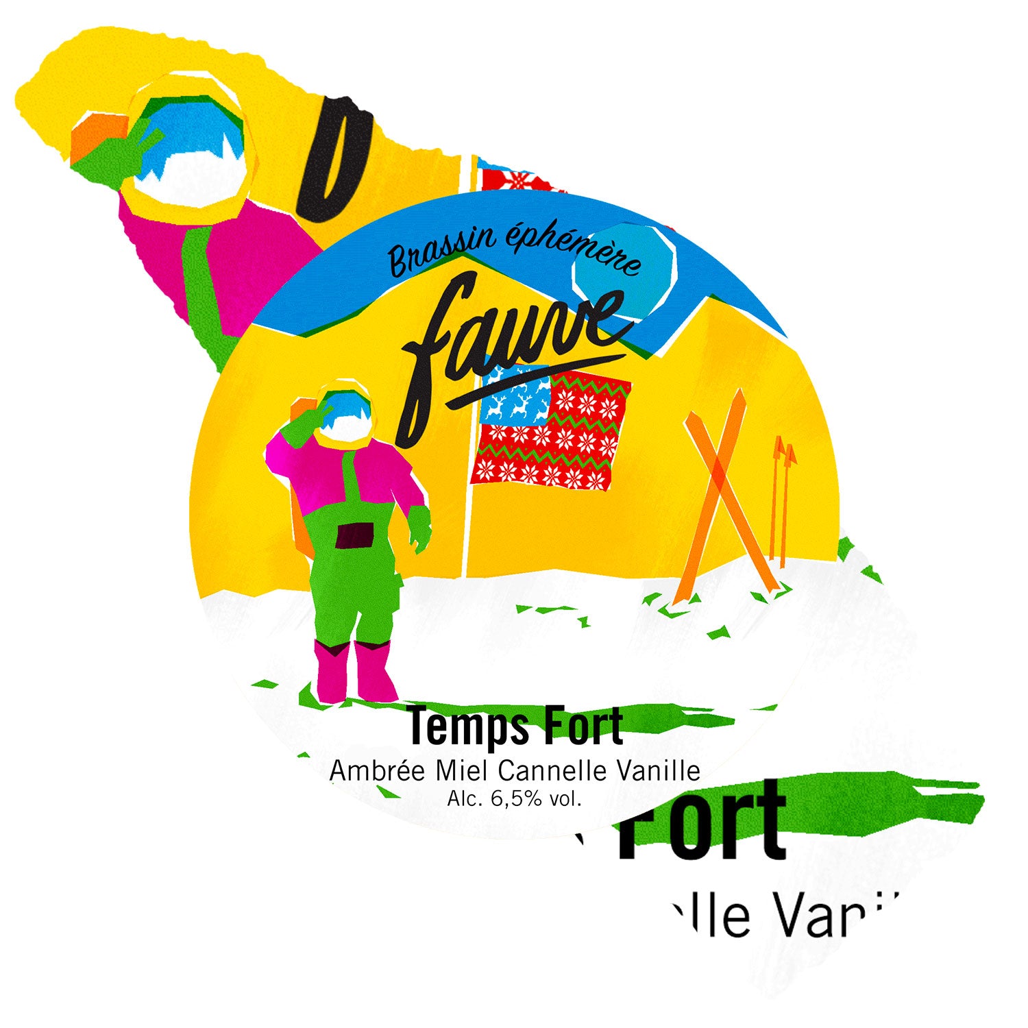 Fauve Temps Fort amber øl honning kanel vanilje