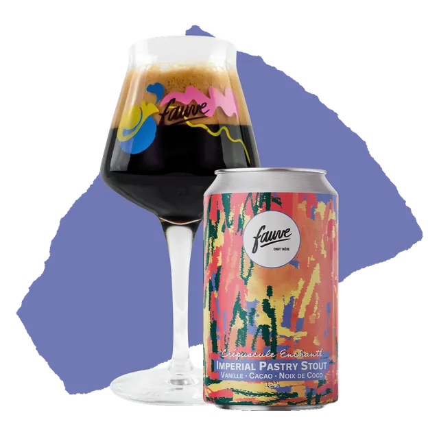 Fauve Crepuscule Imperial Stout 33cl 12% vanilje