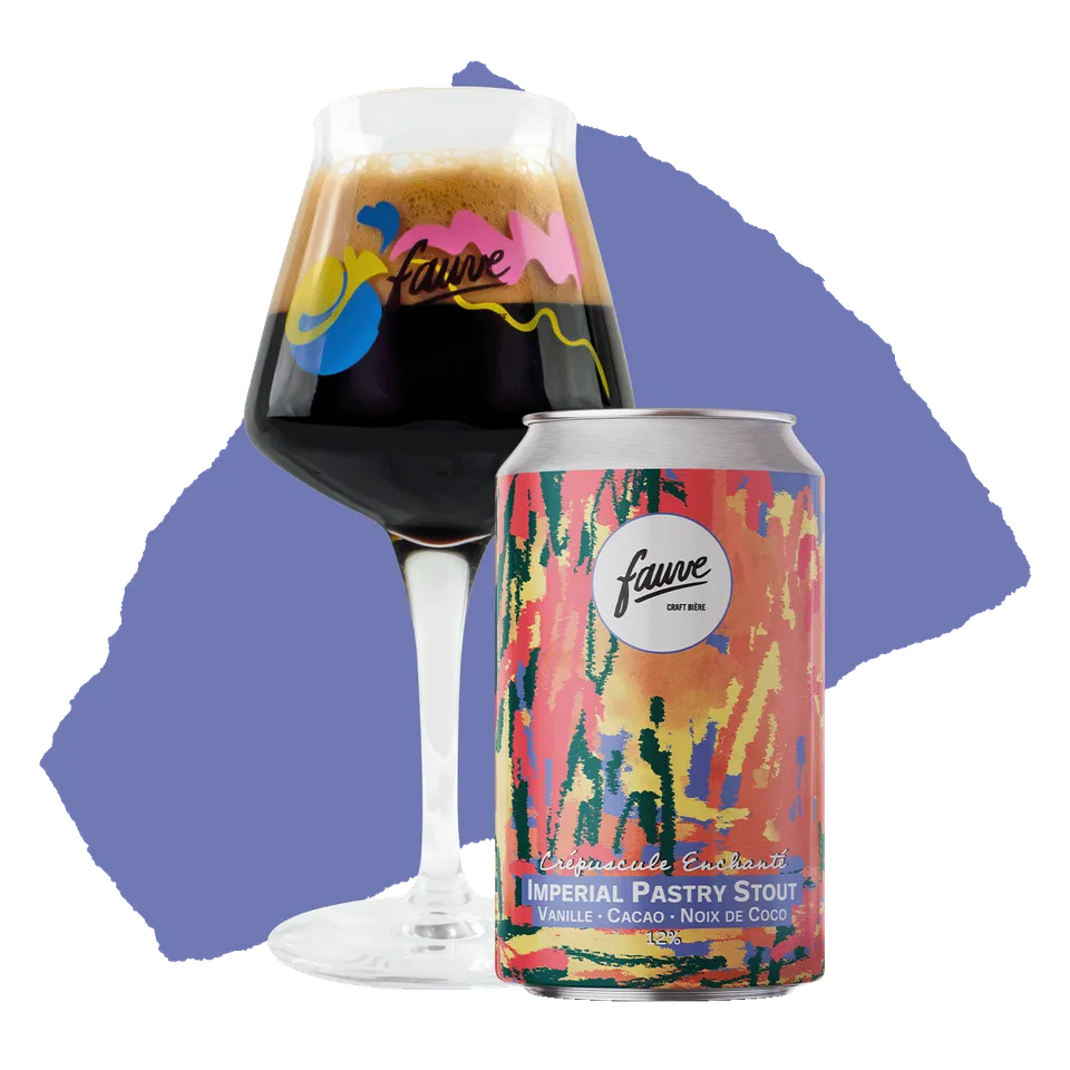Fauve Crepuscule Imperial Stout 33cl 12% vanilje