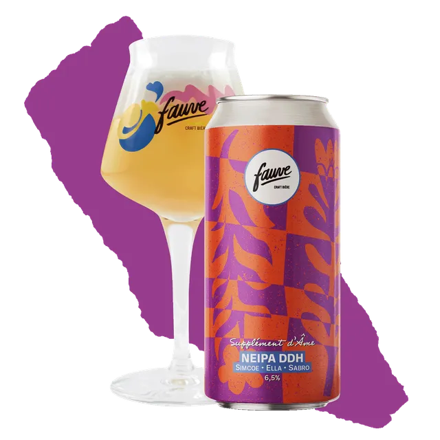 Fauve Supplément d'Âme NEIPA øl 44cL boks DDH Simcoe
