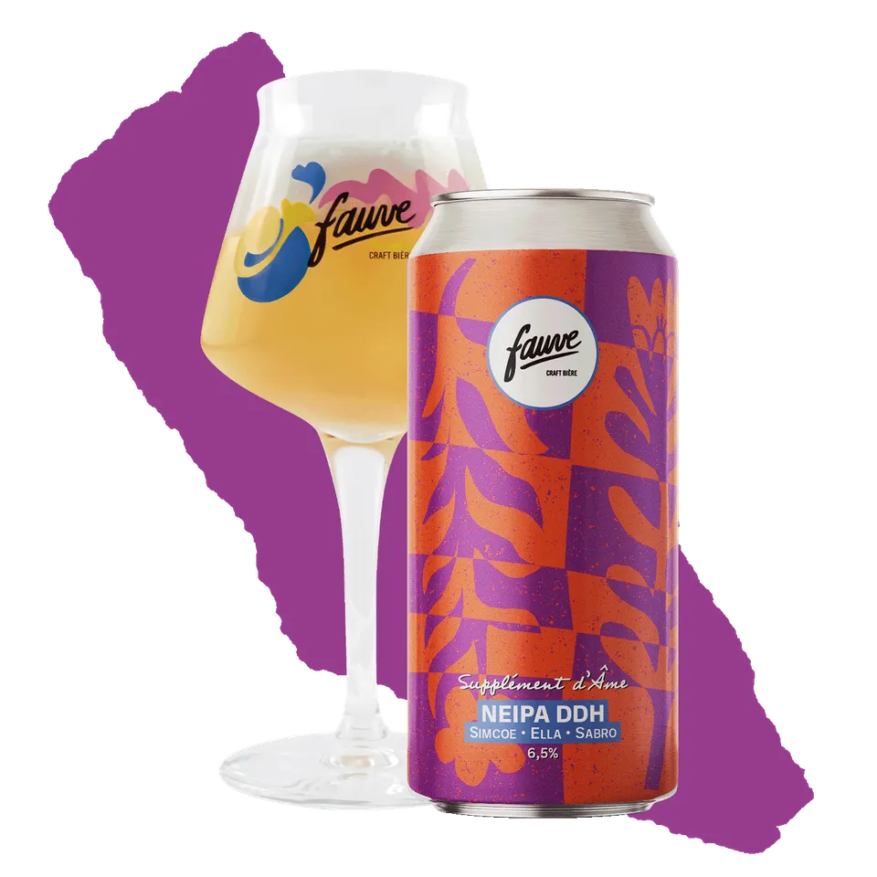 Fauve Supplément d'Âme NEIPA øl 44cL boks DDH Simcoe