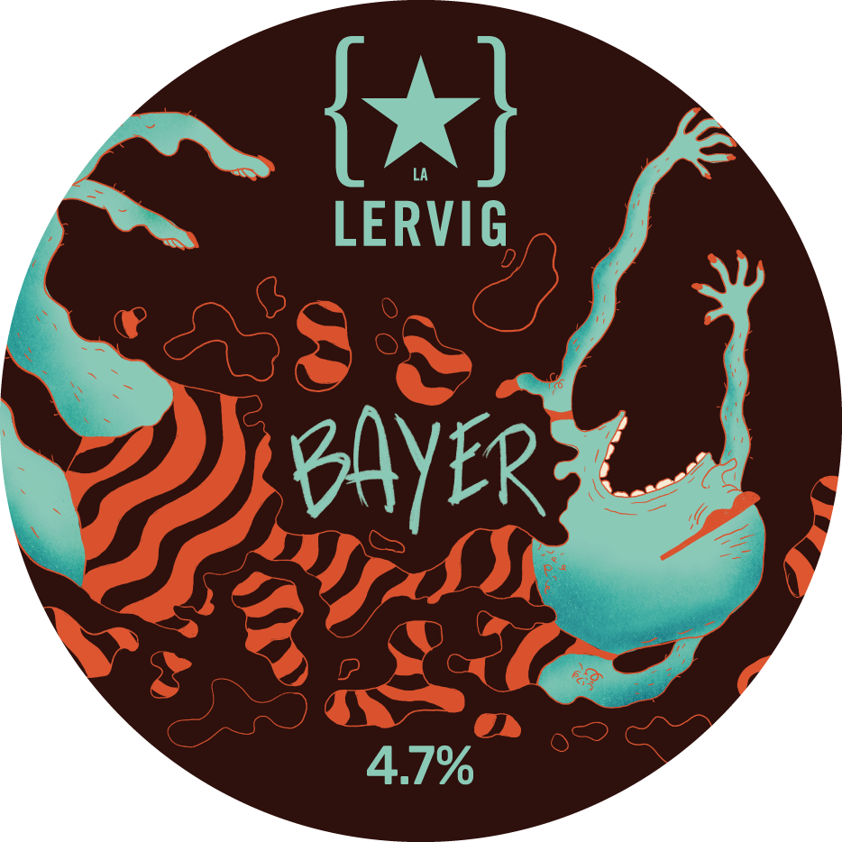 Lervig Bayer mørk lager 33 cl boks maltpreget