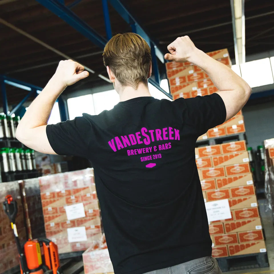 Vanderstreek Brewery & Bars t-skjorte med logo