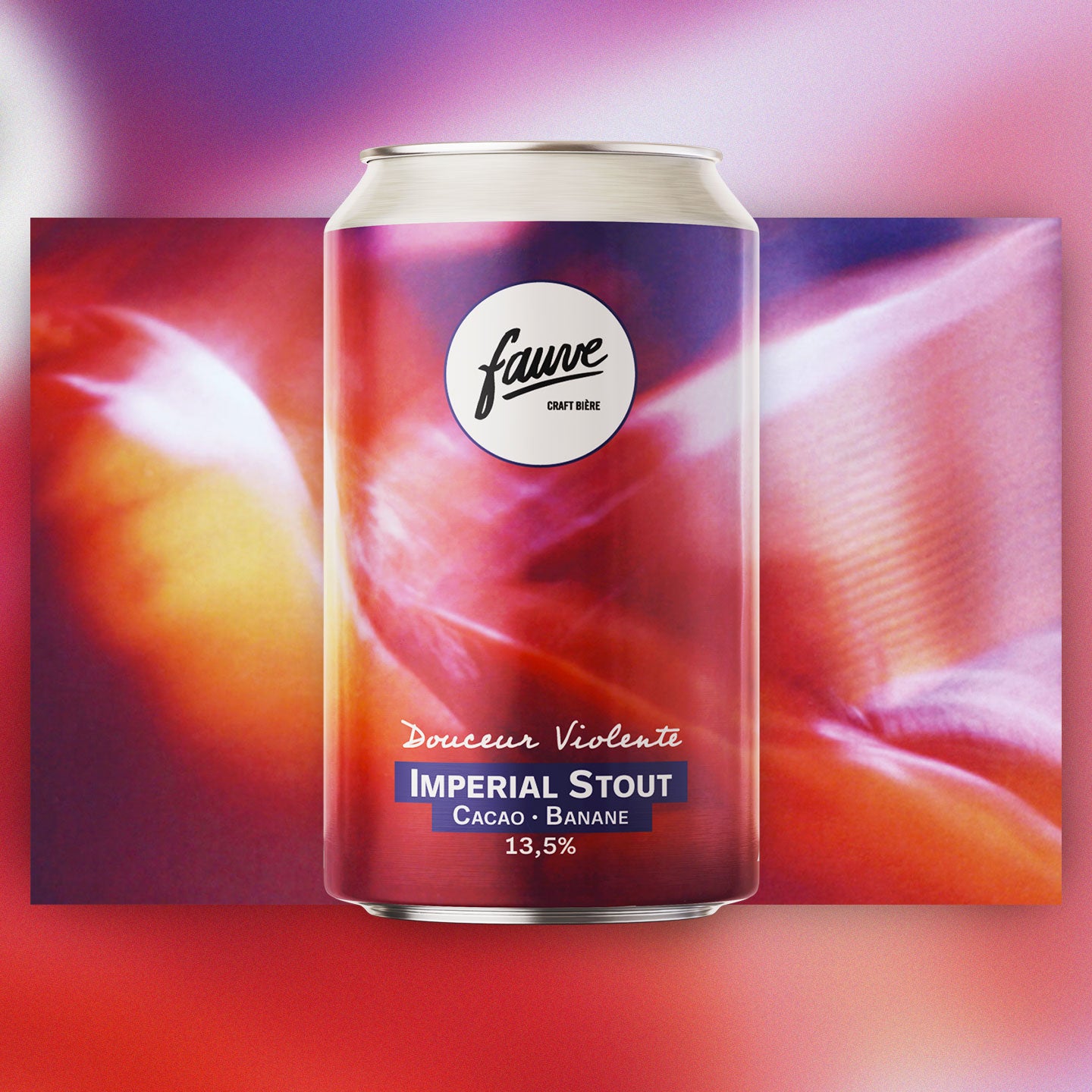 Fauve Douceur Violente Cacao Banane øl boks 33 cl kakao