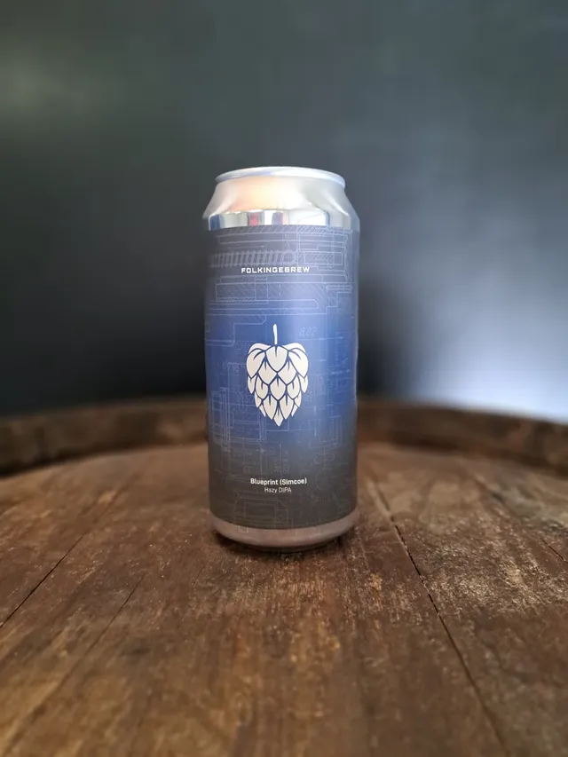 Folkingebrew Blueprint Simcoe øl boks aprikos furu