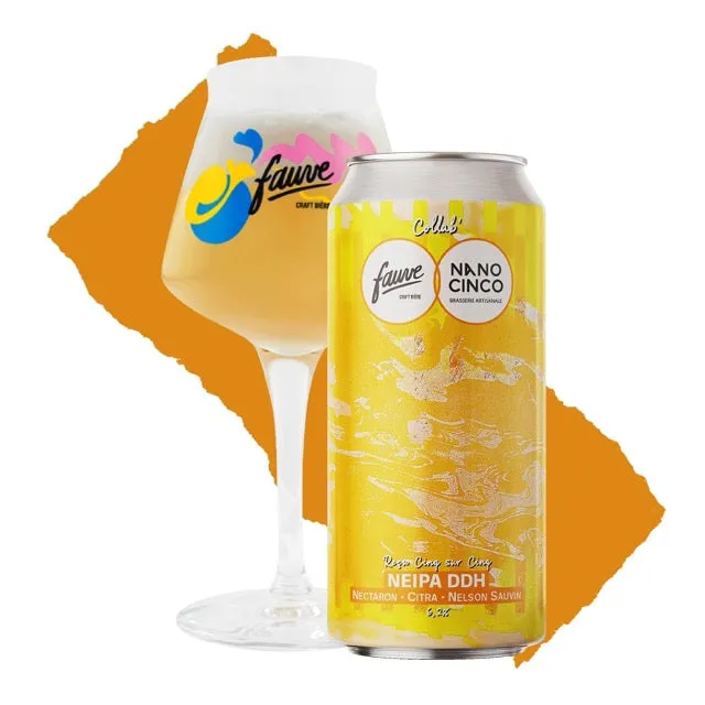 Fauve Reçu Cinq sur Cinq NEIPA boks 44cl 6,2%