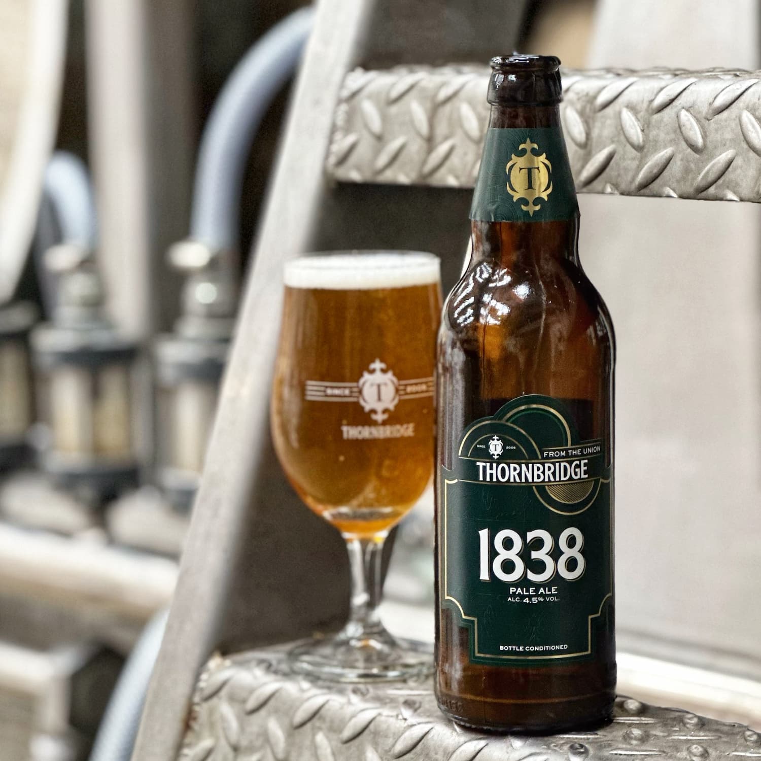 Thornbridge 1838 pale ale flaske enkeltflaske floral