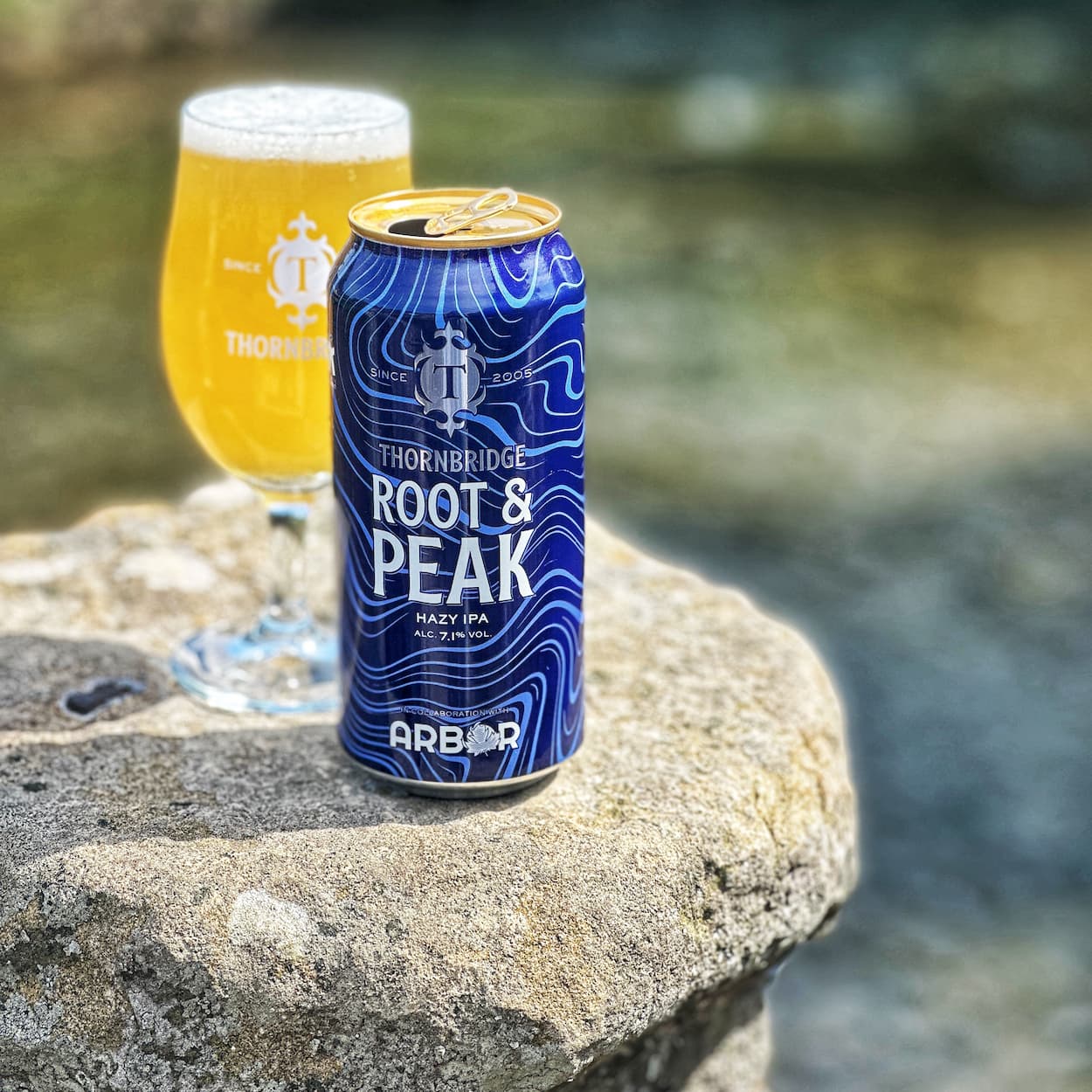 Thornbridge Root and Peak hazy IPA boks tropisk 7,1%