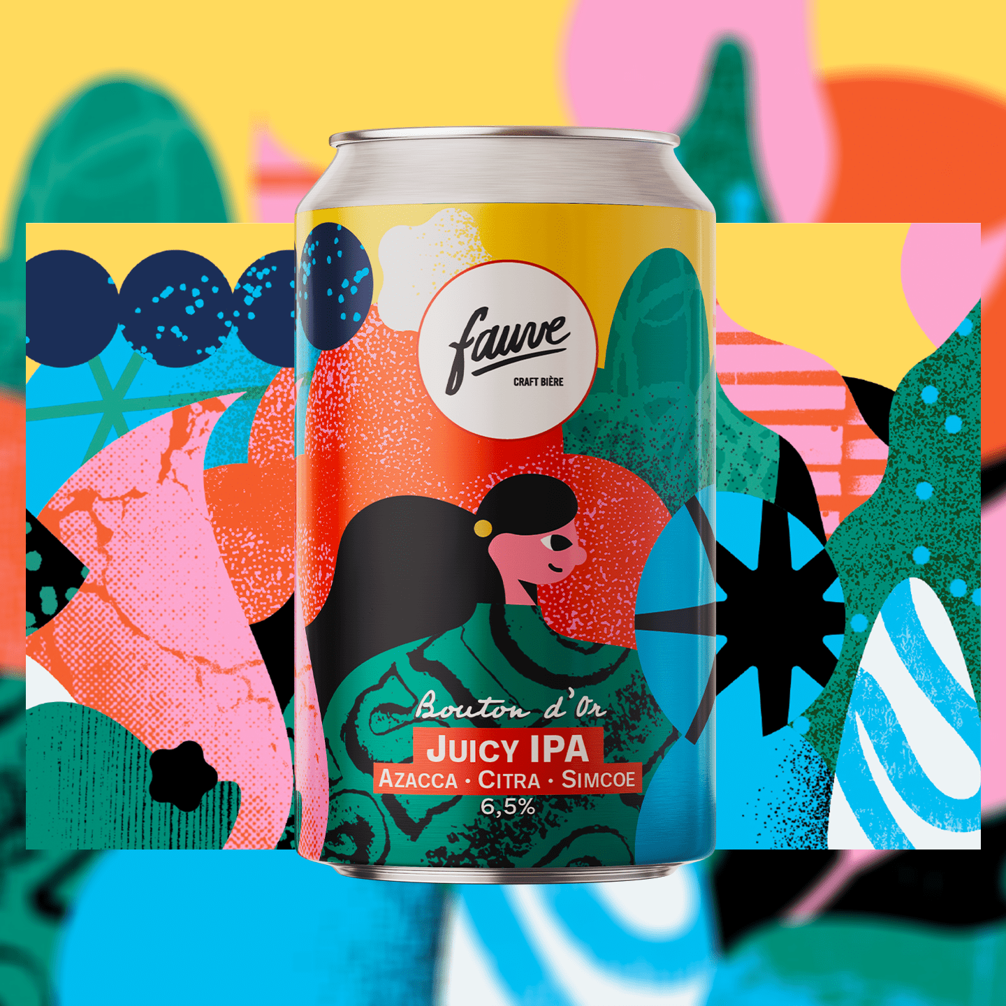 Fauve Bouton d’Or IPA øl boks 33cL 6,5%