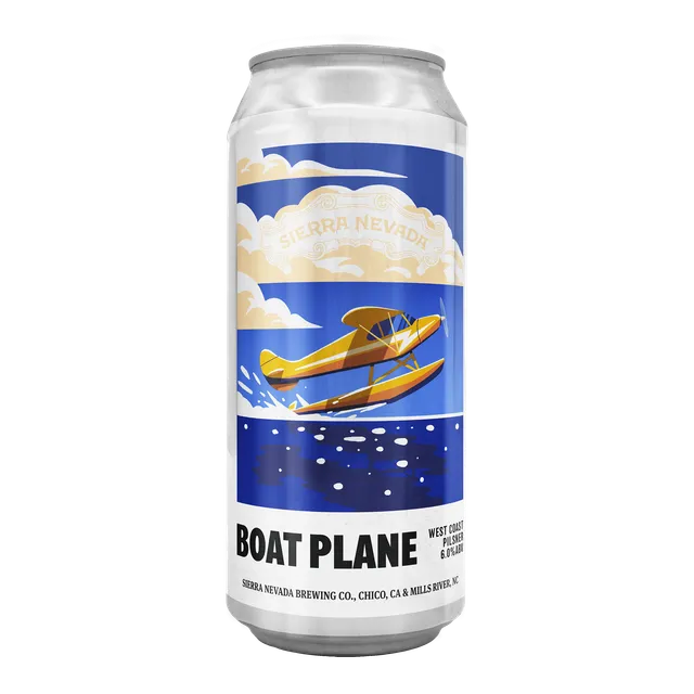 Sierra Nevada Boat Plane pilsner IPA-humlet