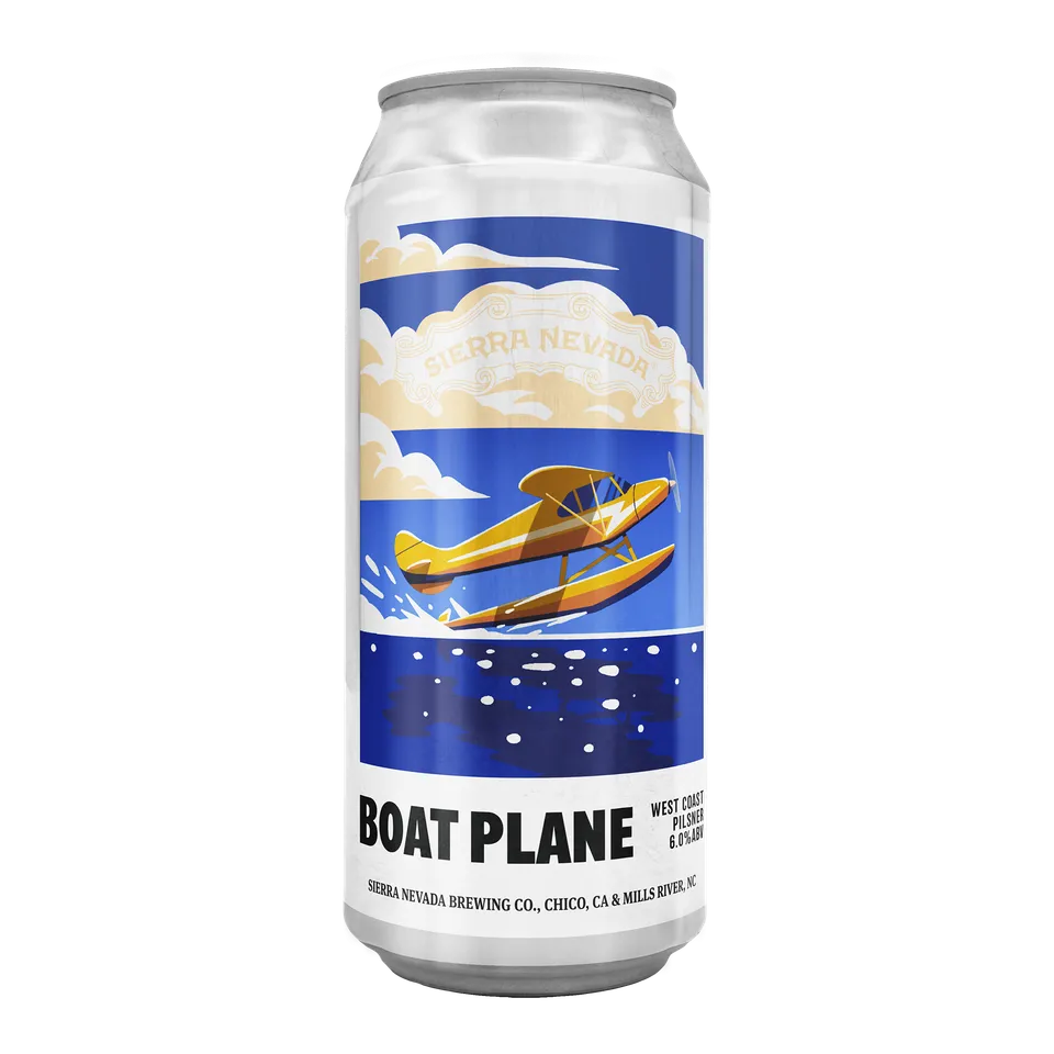 Sierra Nevada Boat Plane pilsner IPA-humlet