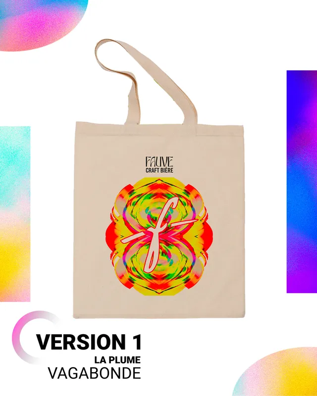 Fauve Tote Bag 2022 handlenett bomull 38x42 ecru