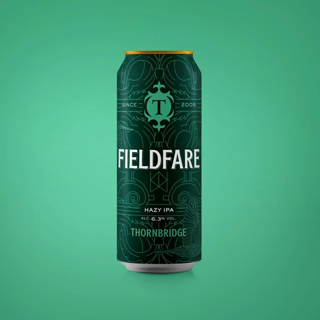 Thornbridge Fieldfare hazy IPA boks 6,3% pasjonsfrukt