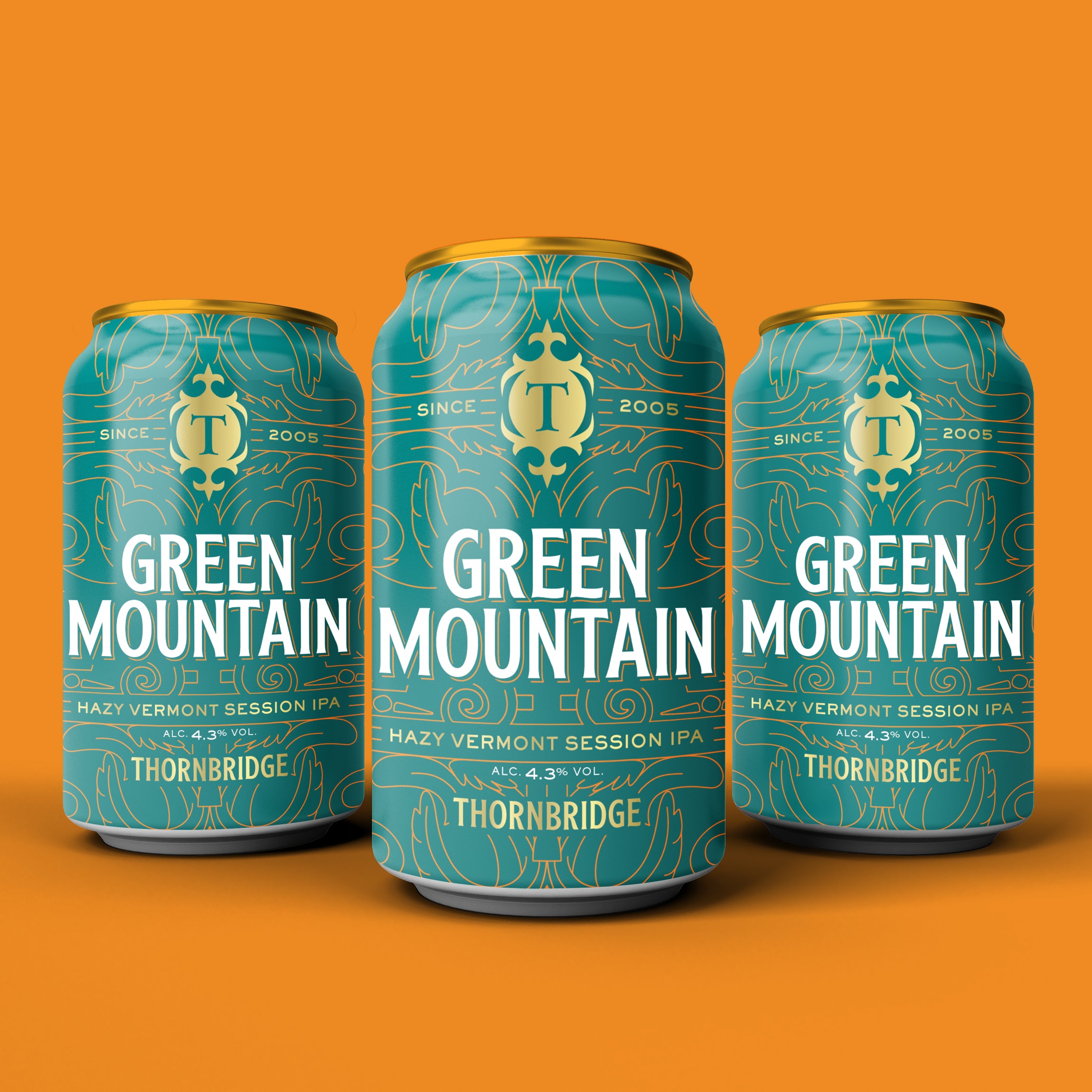 Thornbridge Green Mountain Hazy Session IPA øl 330 ml 4,3%