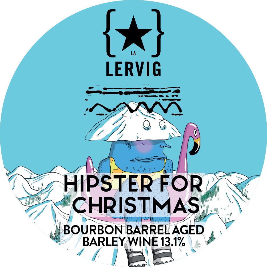 Lervig Hipster for Christmas 2021 juleøl boks