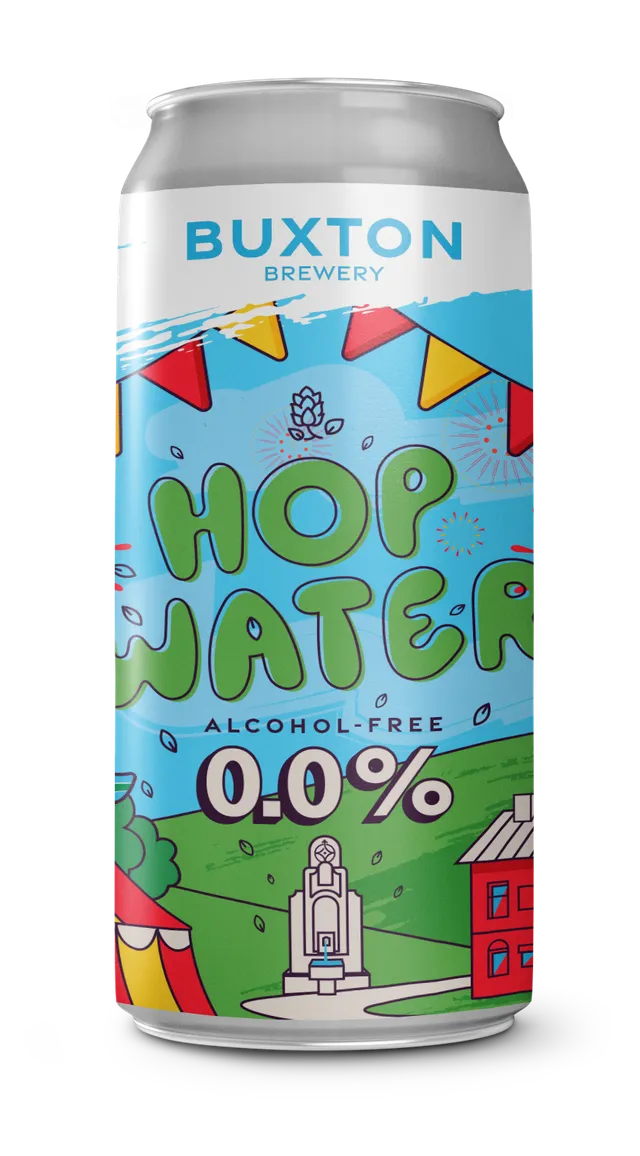 Buxton Hop Water humlevann boks alkoholfri